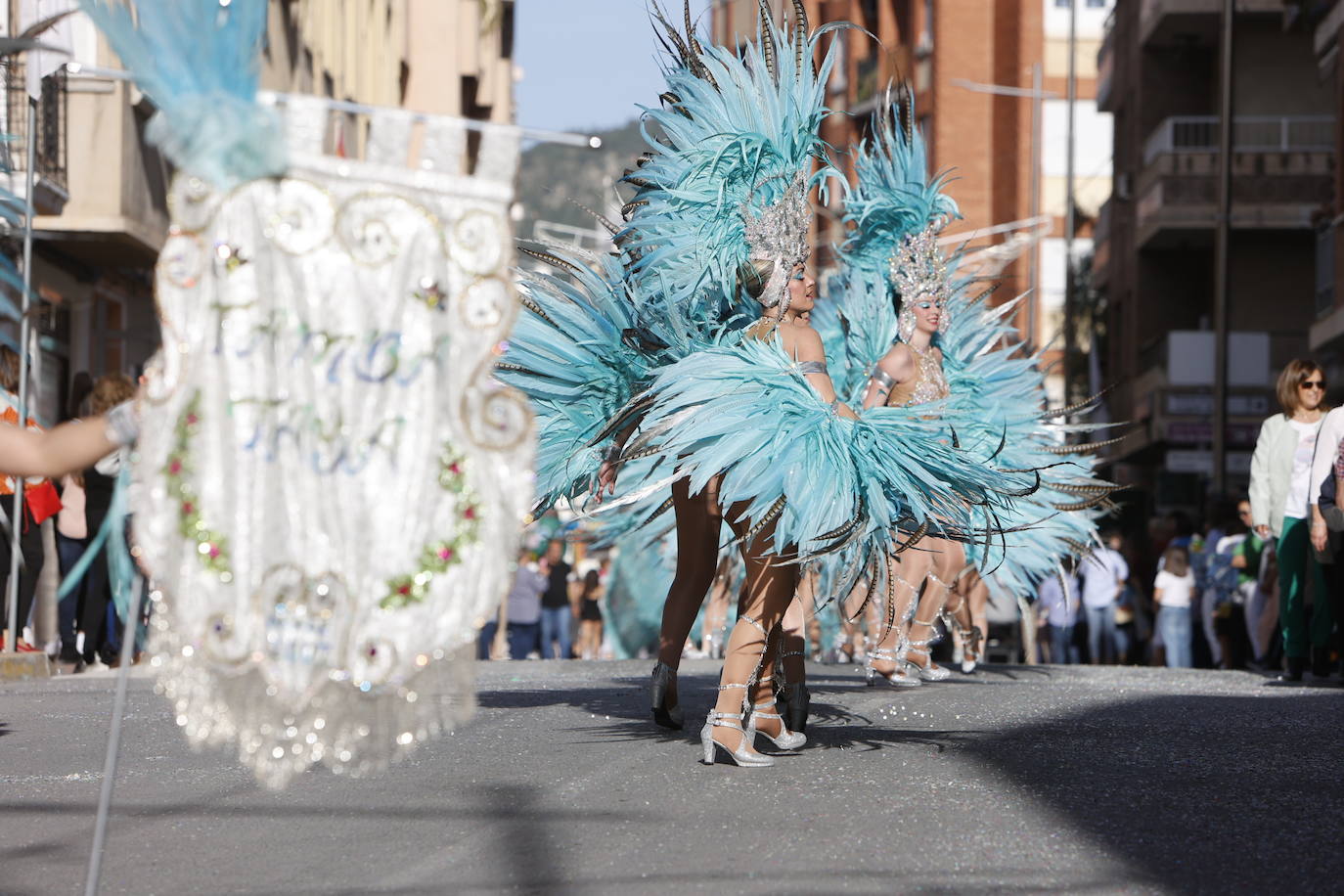 Fotos: Desfile de carrozas por San Roque en Blanca