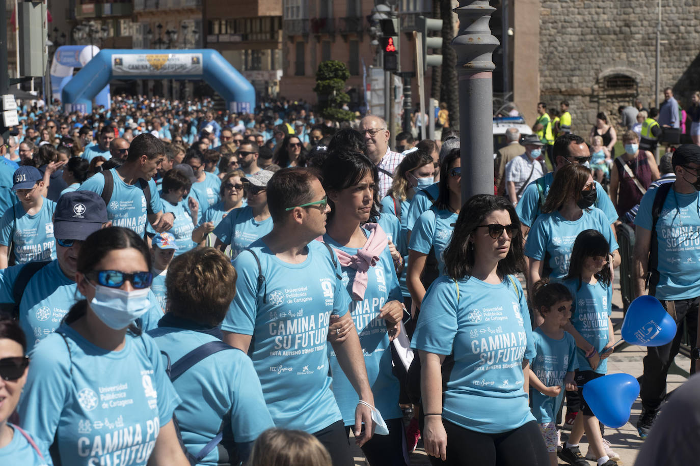 Fotos: Marcha &#039;Autismo Somos Todos&#039; en Cartagena