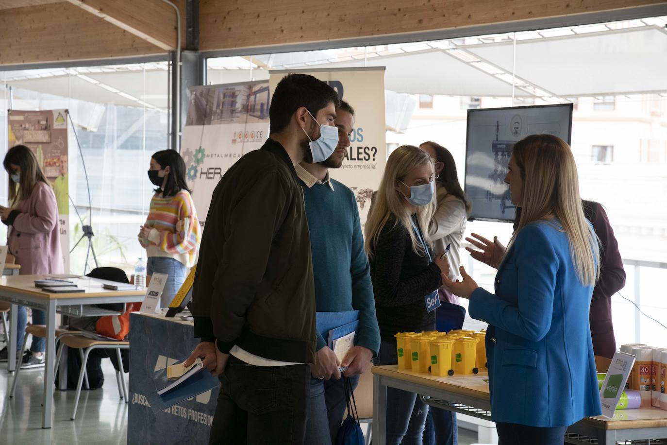 Fotos: Inauguración del Foro de Empleo de la UPCT