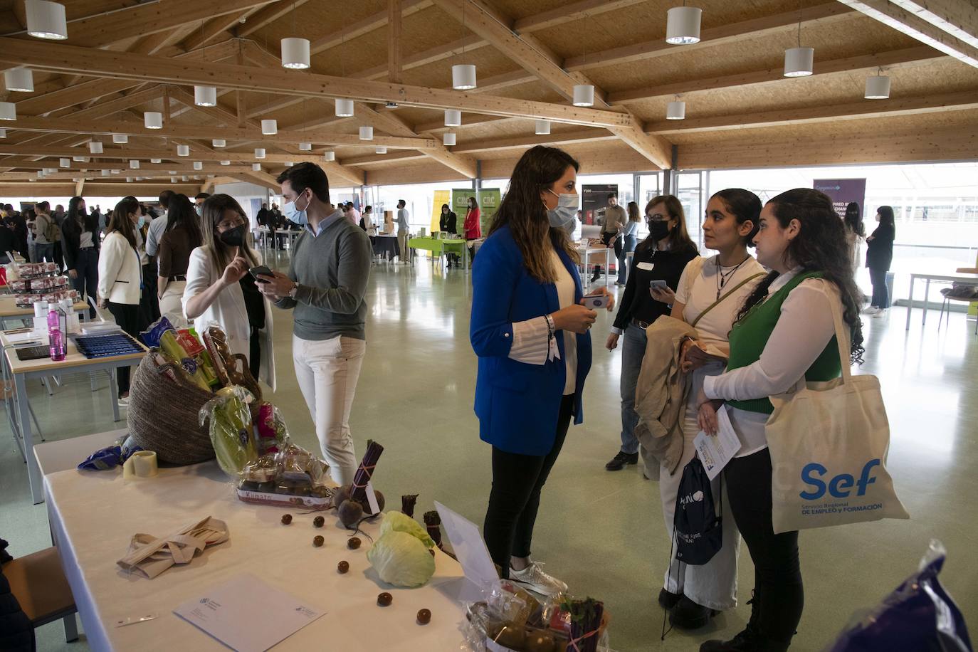 Fotos: Inauguración del Foro de Empleo de la UPCT