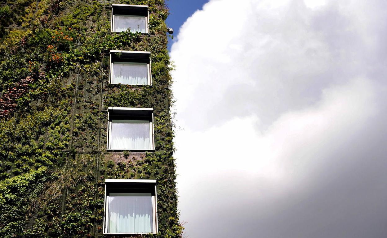 Los jardines verticales del Hotel Athenaeum de Londres. 