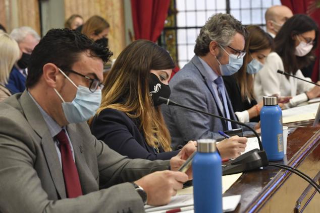 Fotos: Celebración del Pleno del Ayuntamiento de Murcia