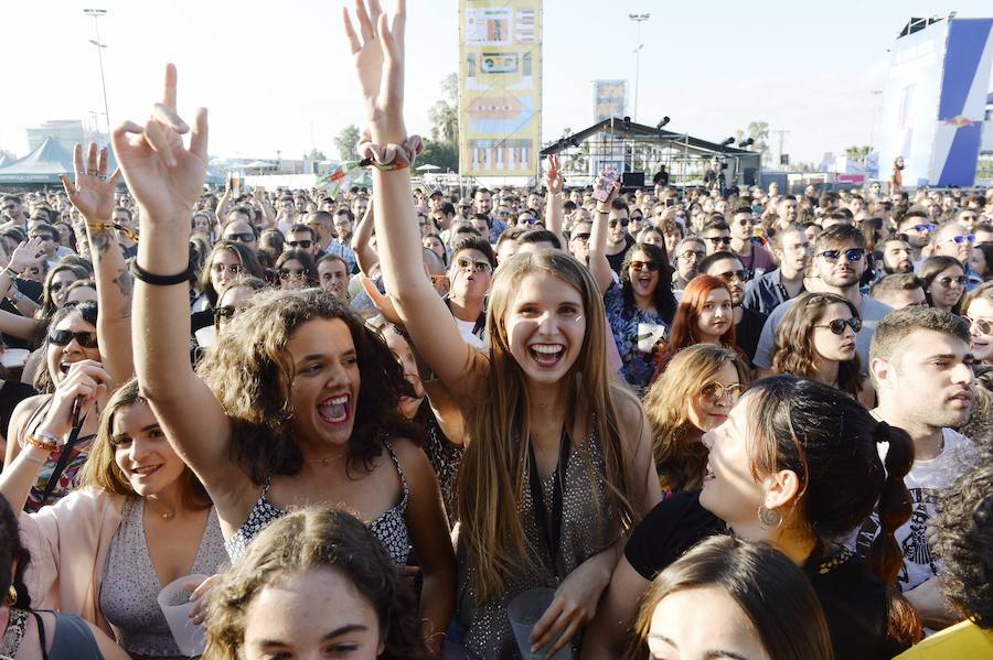 'Warmers' disfrutando de un concierto durante la edición de 2019. 