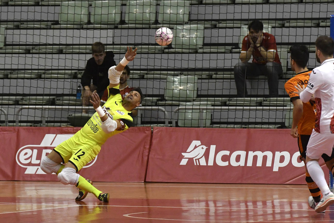 Fotos: El empate de ElPozo contra el Ribera Navarra, en imágenes