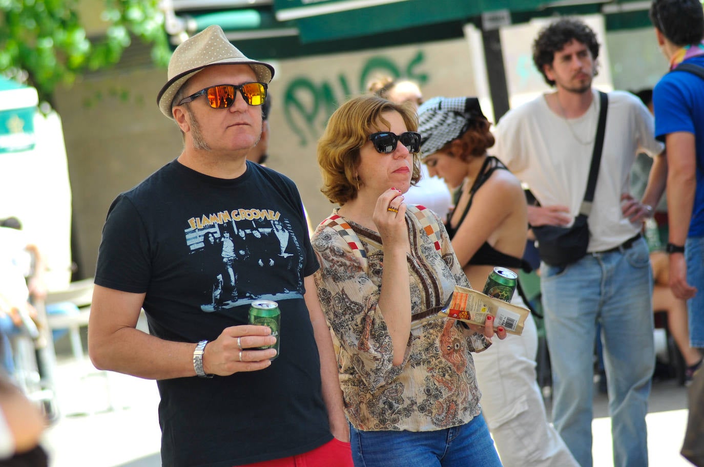 Fotos: Así fueron los bailes mañaneros del Warm Up en la plaza de la Universidad y de los Apóstoles