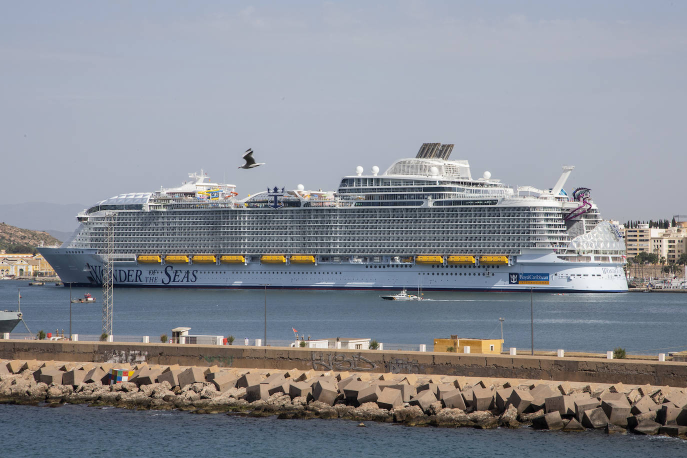 Fotos: El crucero &#039;Wonder of the Seas&#039;, en Cartagena