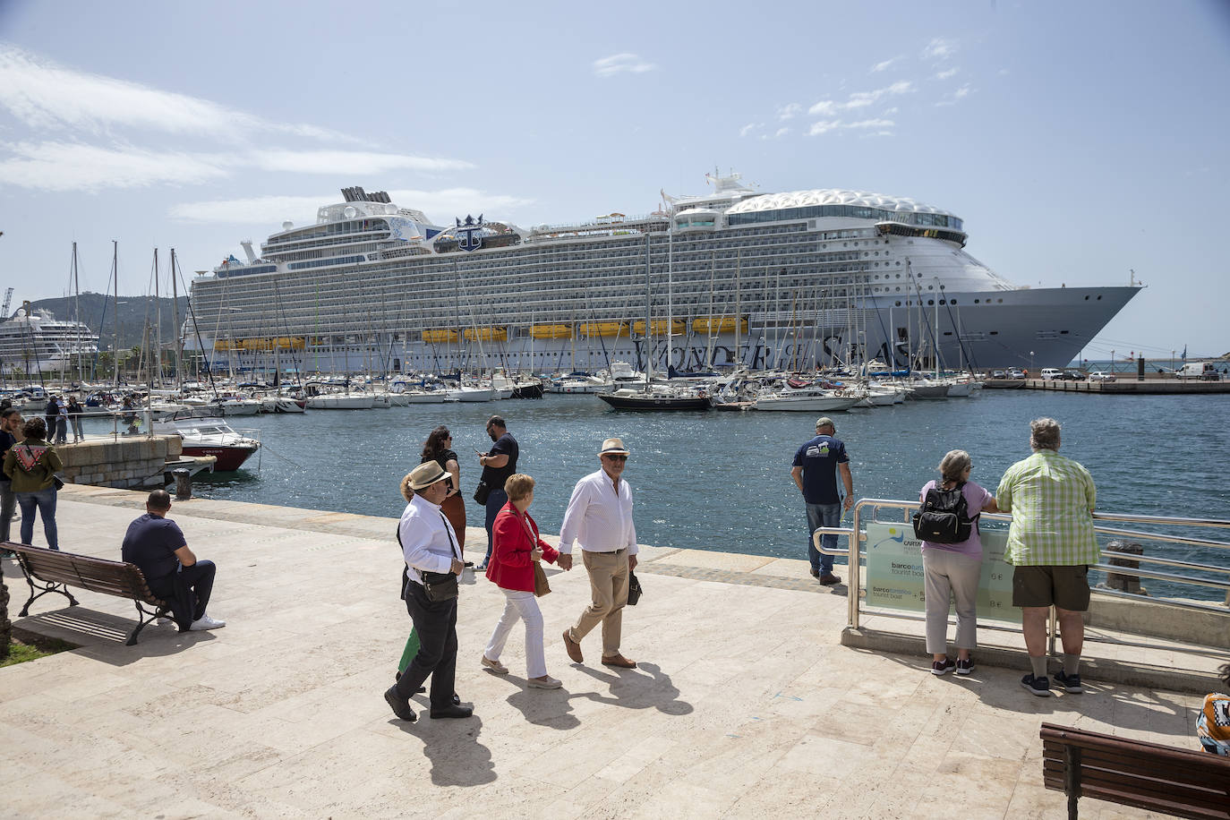 Fotos: El crucero &#039;Wonder of the Seas&#039;, en Cartagena