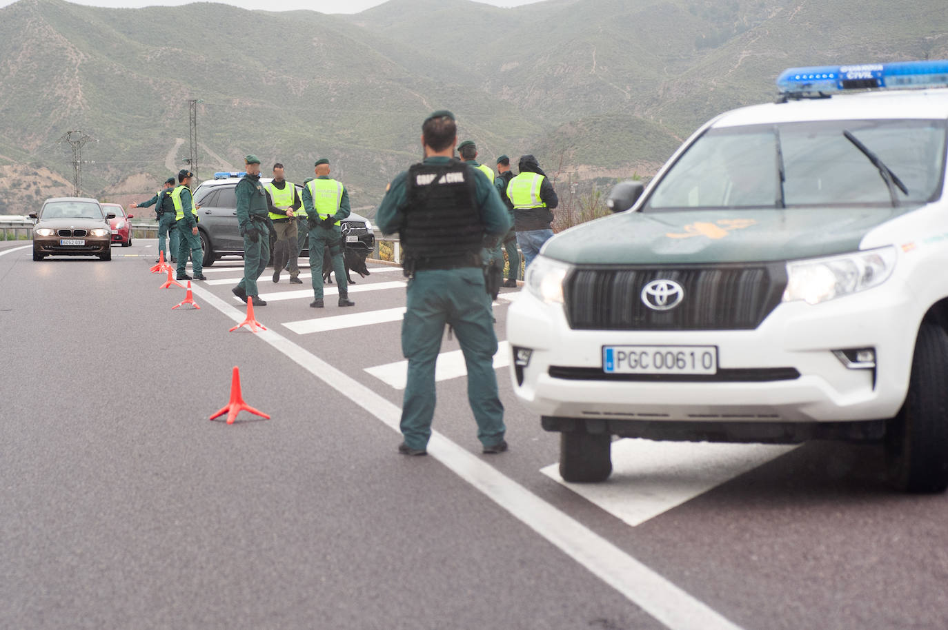 Fotos: La Unidad de Seguridad Ciudadana de la Guardia Civil cumple 20 años en la Región