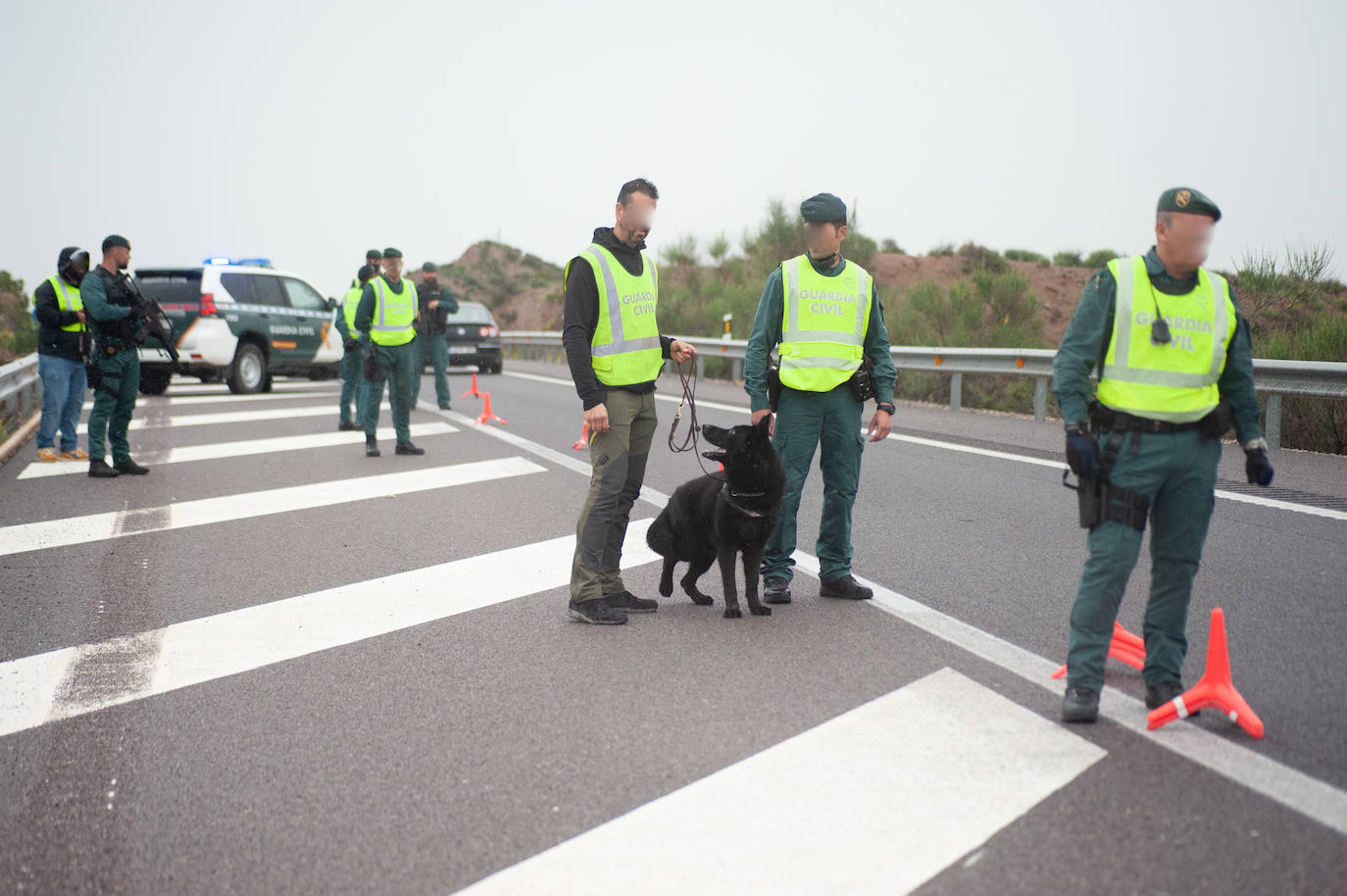 Fotos: La Unidad de Seguridad Ciudadana de la Guardia Civil cumple 20 años en la Región
