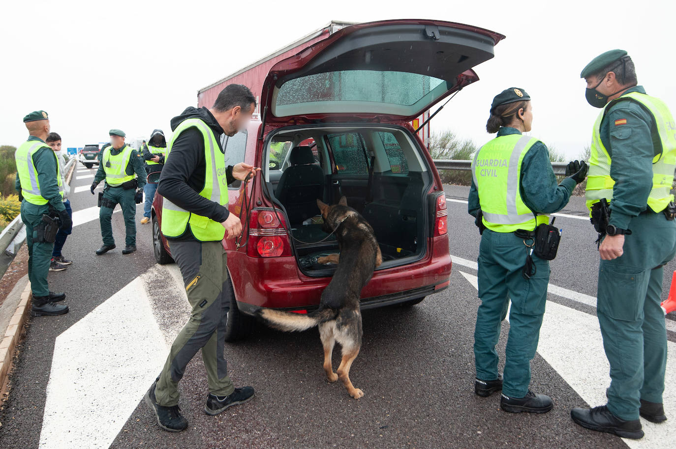 Fotos: La Unidad de Seguridad Ciudadana de la Guardia Civil cumple 20 años en la Región