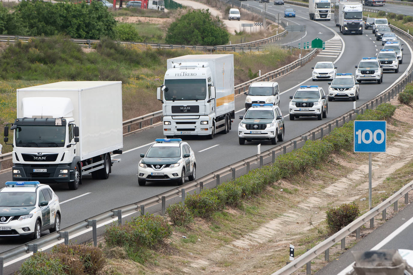 Fotos: La Unidad de Seguridad Ciudadana de la Guardia Civil cumple 20 años en la Región