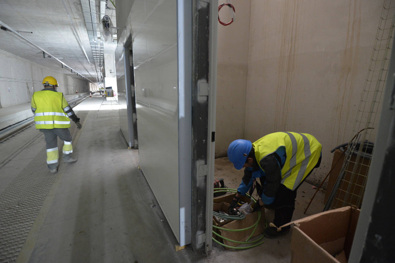 Fotos: GALERÍA: Las obras de la estación subterránea del AVE en El Carmen