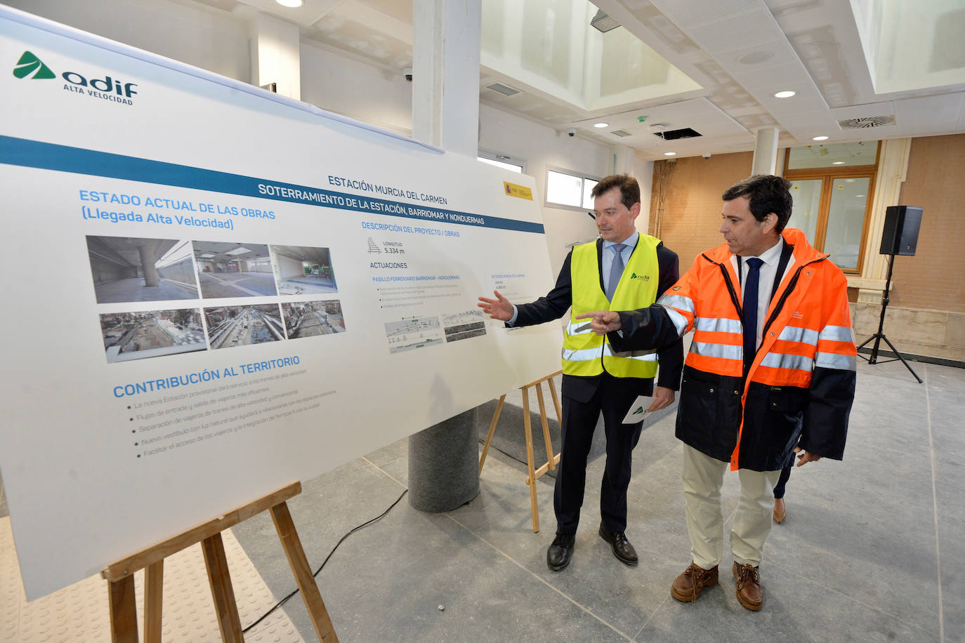 Fotos: GALERÍA: Las obras de la estación subterránea del AVE en El Carmen
