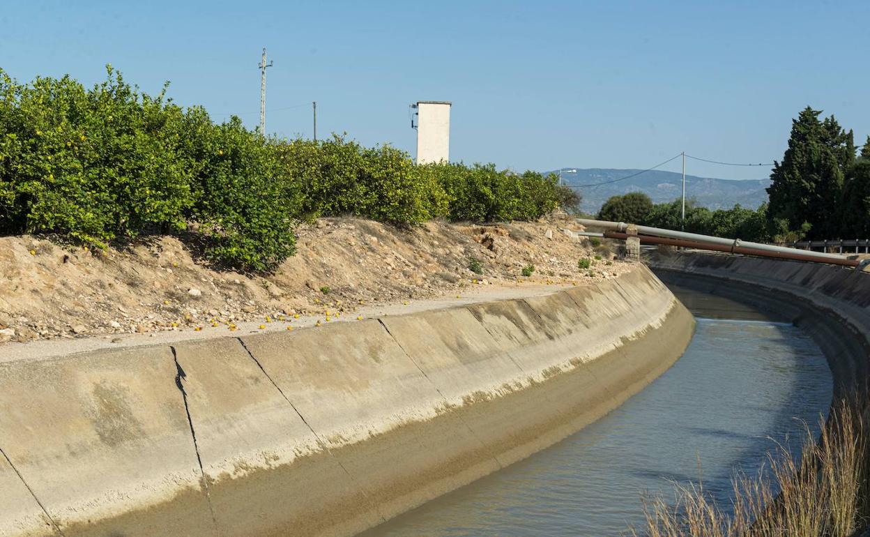 El trasvase Tajo-Segura, en una foto de archivo.