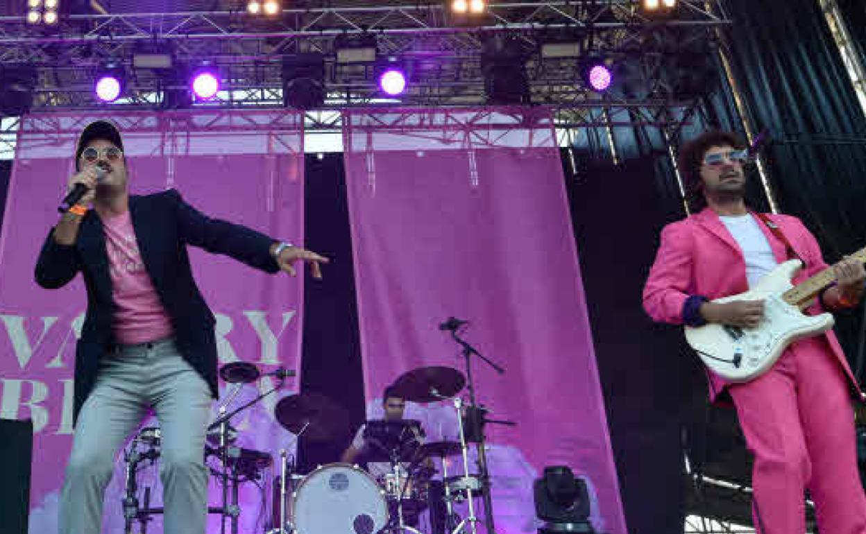 Varry Brava actuando en el Warm Up 2019, en una imagen de archivo.