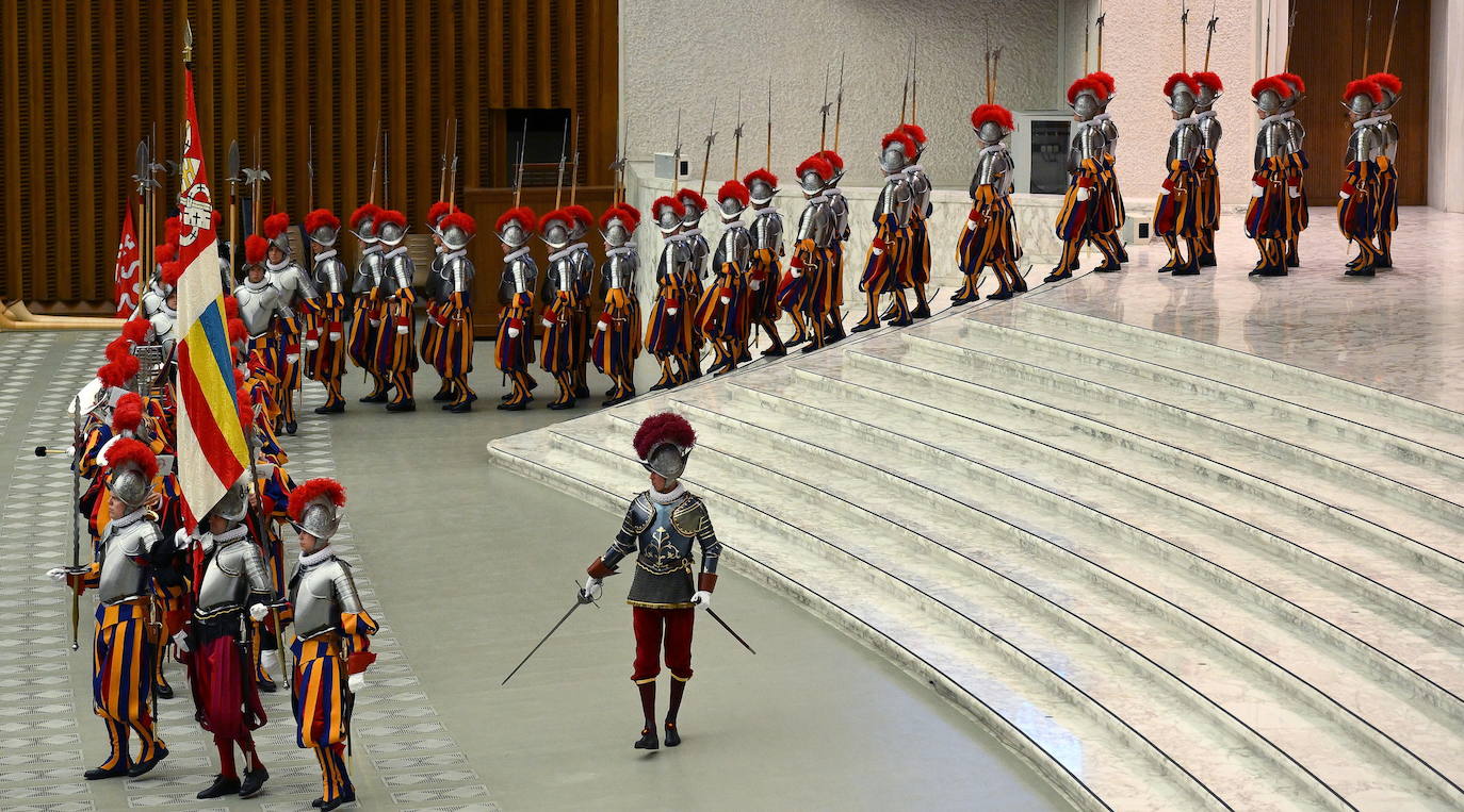 Fotos: Ceremonia de juramento de los guardias suizos papales