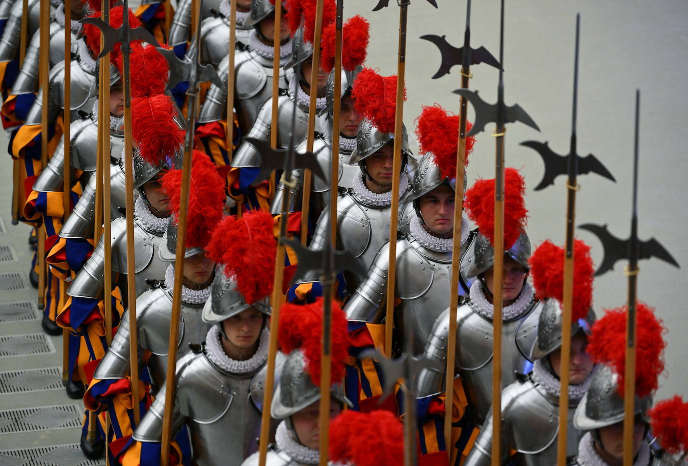 Fotos: Ceremonia de juramento de los guardias suizos papales