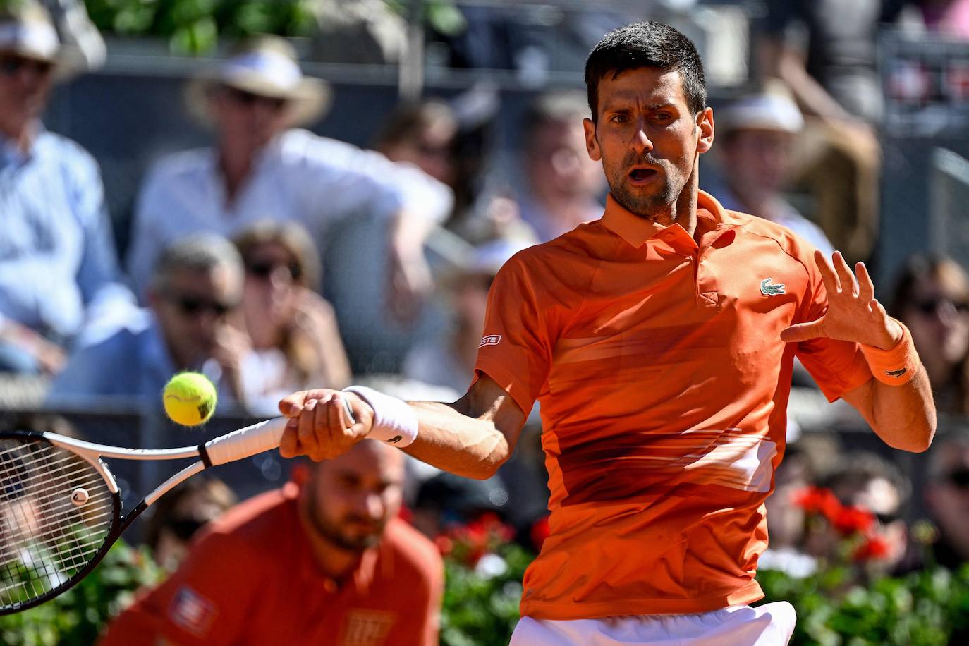 Fotos: La victoria de Carlos Alcaraz ante Novak Djokovic en el Masters de Madrid, en imágenes