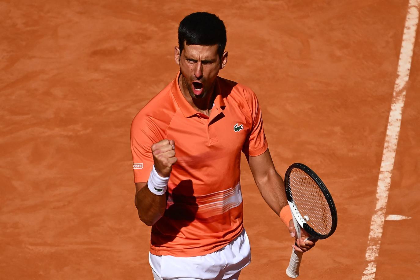 Fotos: La victoria de Carlos Alcaraz ante Novak Djokovic en el Masters de Madrid, en imágenes