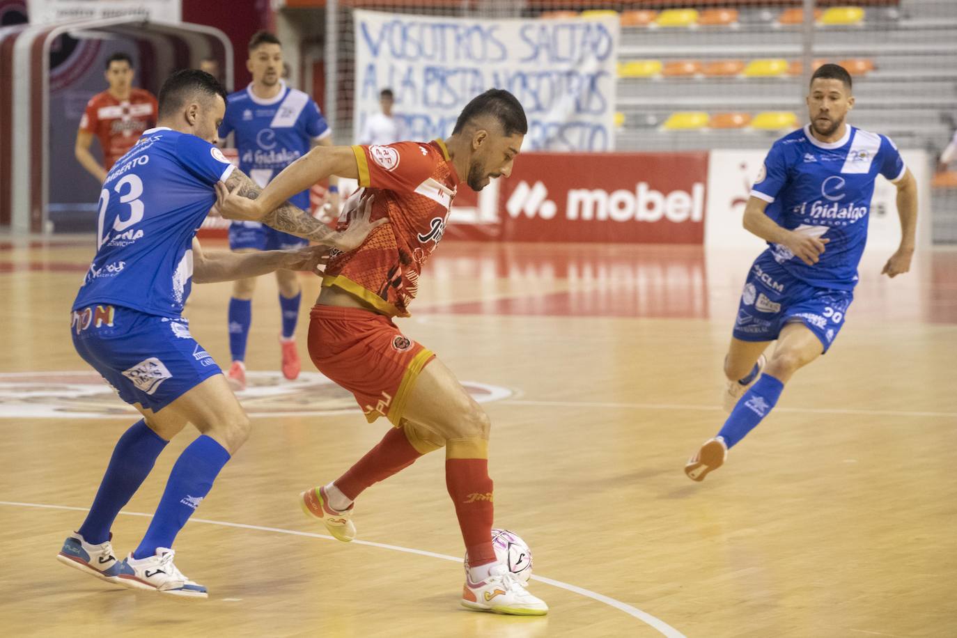 Fotos: El empate del Jimbee Cartagena frente al Manzanares FS, en imágenes