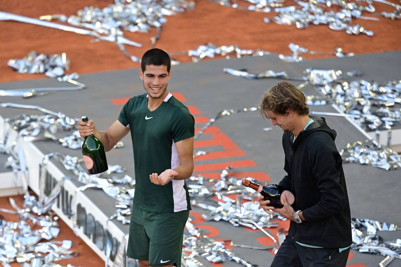 Fotos: La final del Masters de Madrid entre Carlos Alcaraz y Alexander Zverev, en imágenes