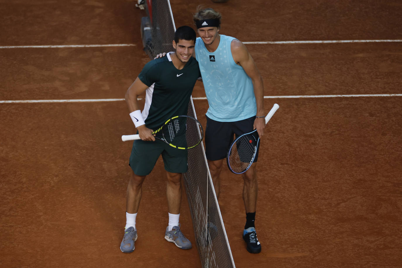 Fotos: La final del Masters de Madrid entre Carlos Alcaraz y Alexander Zverev, en imágenes