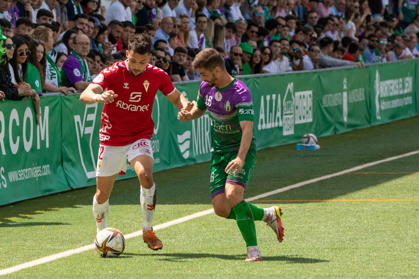 Fotos: La derrota del Real Murcia frente al Mancha Real, en imágenes