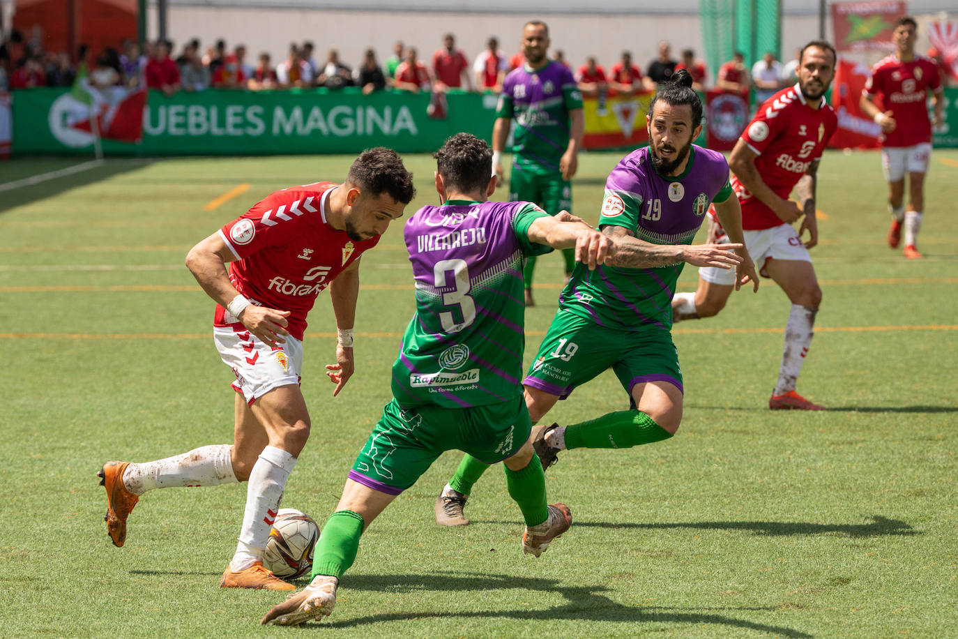 Fotos: La derrota del Real Murcia frente al Mancha Real, en imágenes