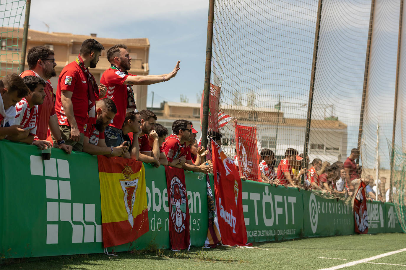 Fotos: La derrota del Real Murcia frente al Mancha Real, en imágenes