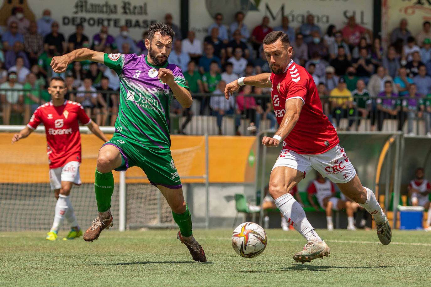 Fotos: La derrota del Real Murcia frente al Mancha Real, en imágenes