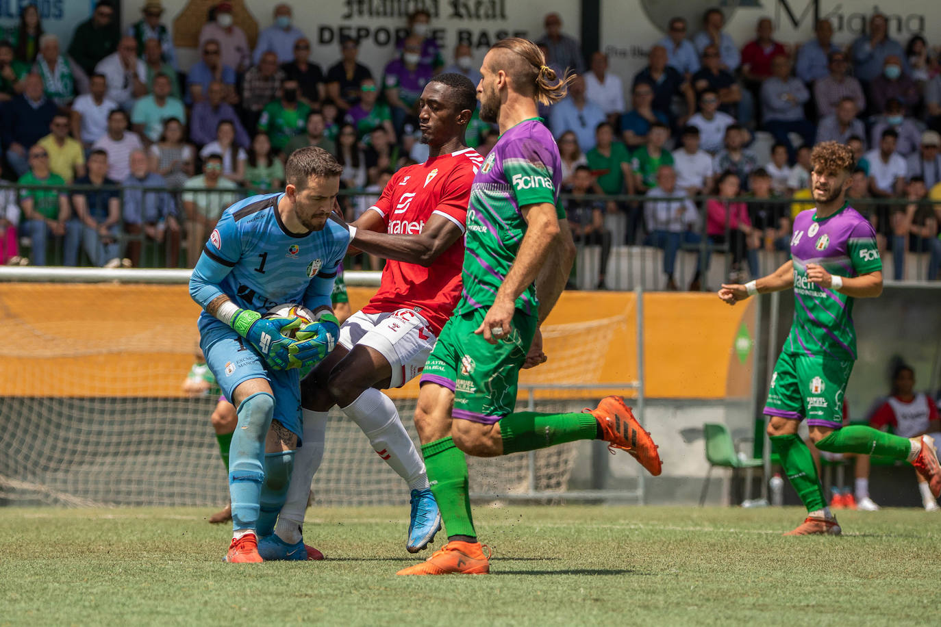 Fotos: La derrota del Real Murcia frente al Mancha Real, en imágenes