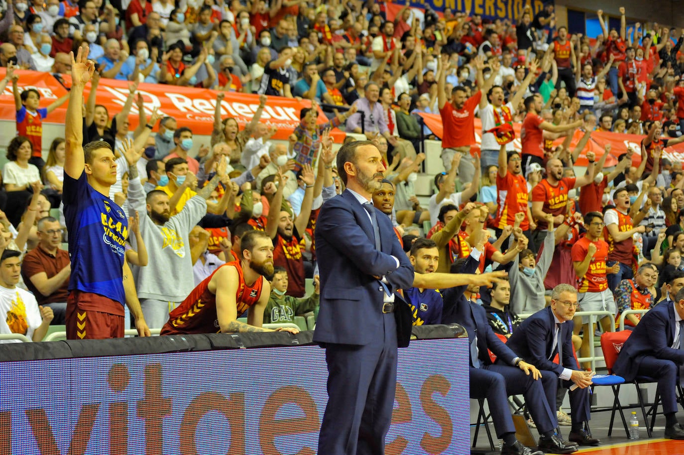 Fotos: La derrota del UCAM Murcia frente al Joventut, en imágenes