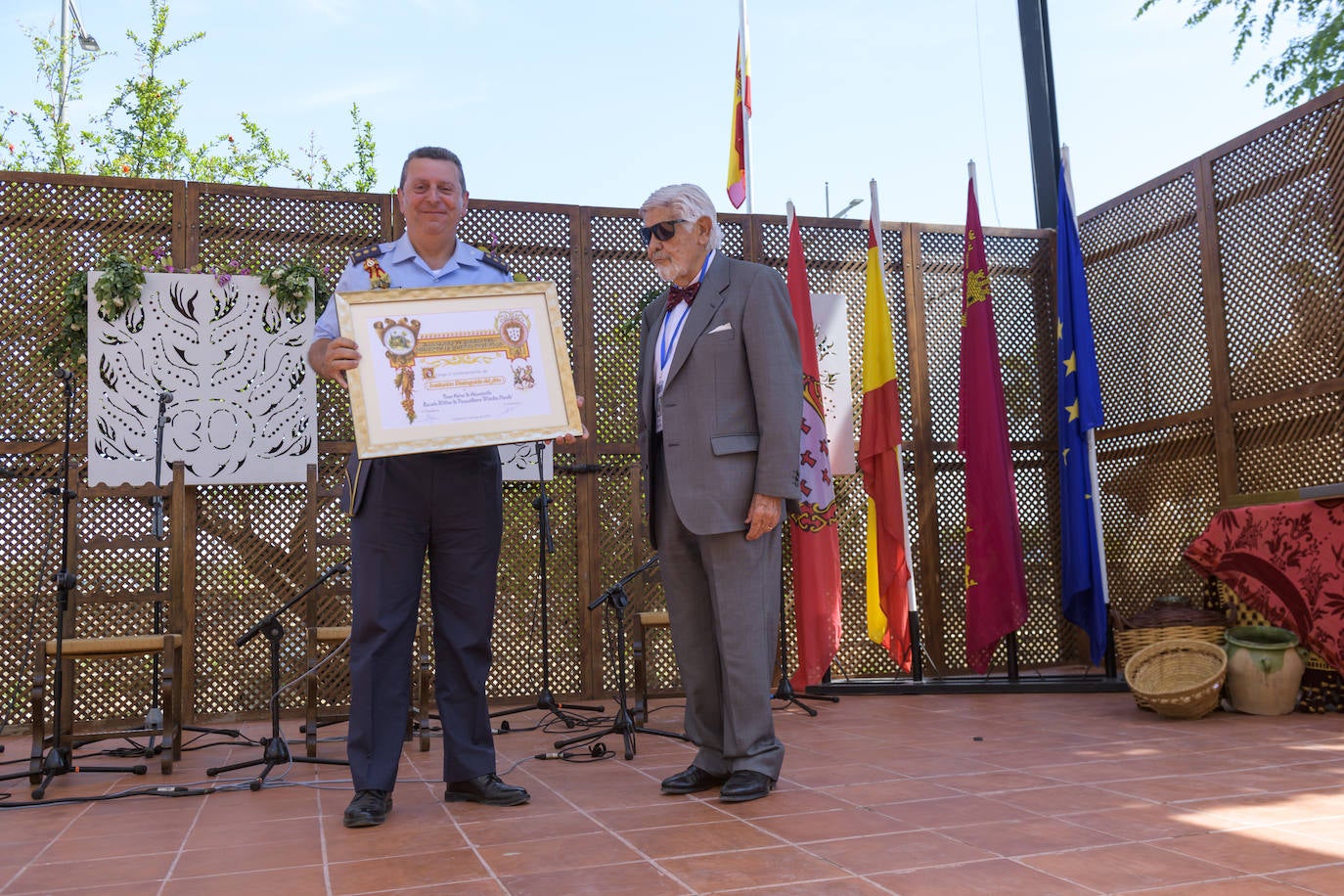 Fotos: Los Amigos del Museo de la Huerta de Murcia rinden homenaje a García Martínez