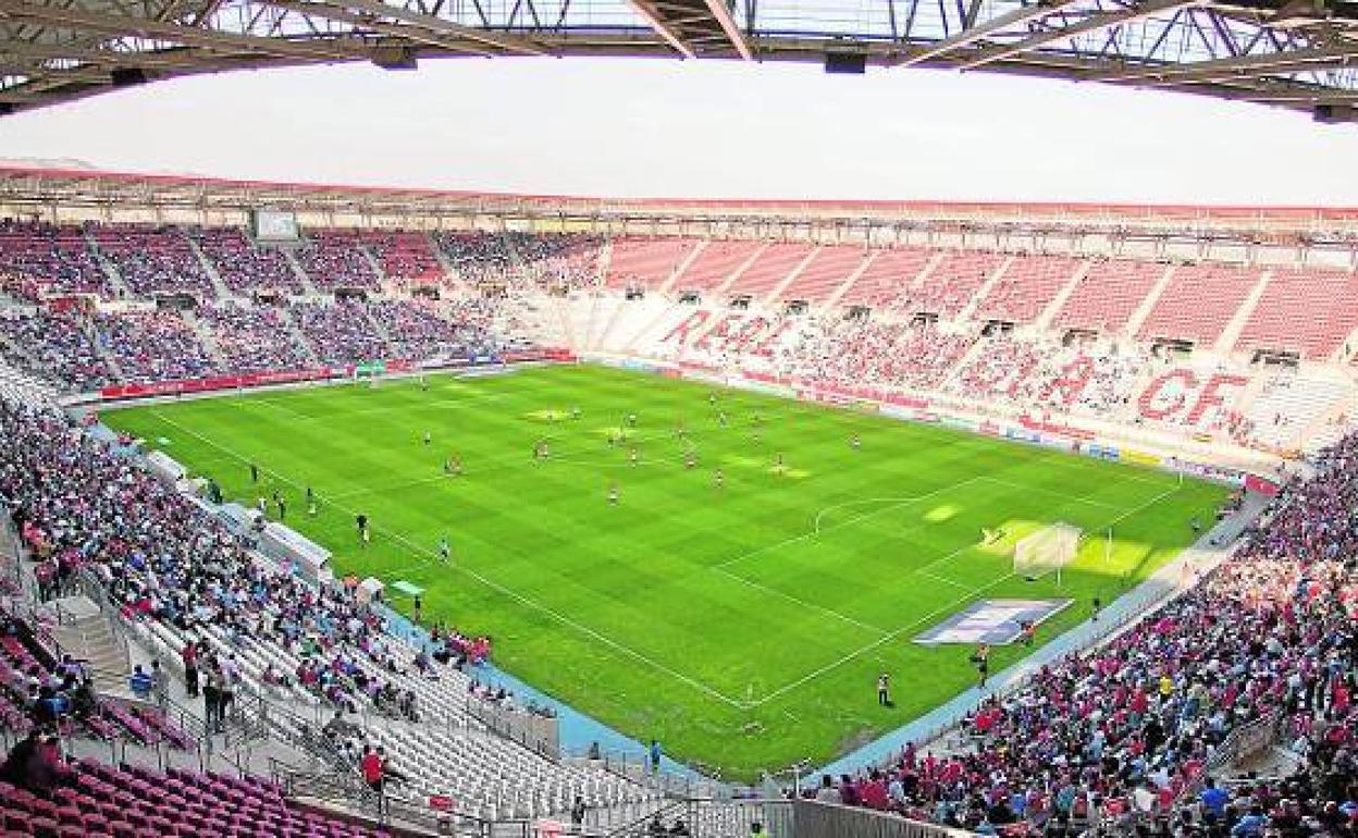 El estadio Enrique Roca en una imagen de archivo. 