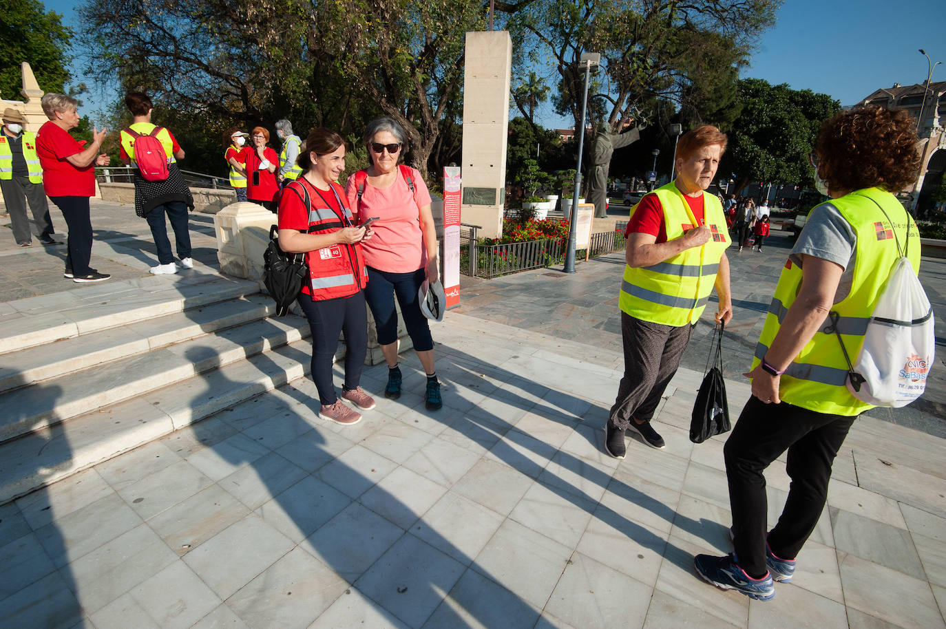 Fotos: Marcha en Murcia por el bienestar emocional