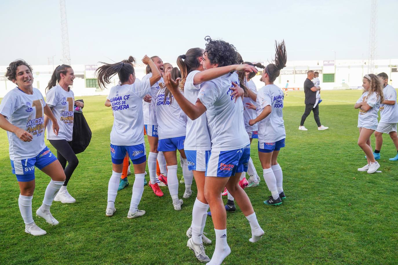 Fotos: La celebración del ascenso del Alhama a Primera, en imágenes