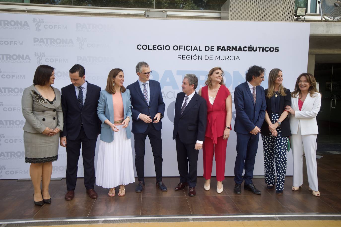 El COFRM celebró el tradicional acto de la Patrona 'La Inmaculada Concepción' aplazado por la Covid. 