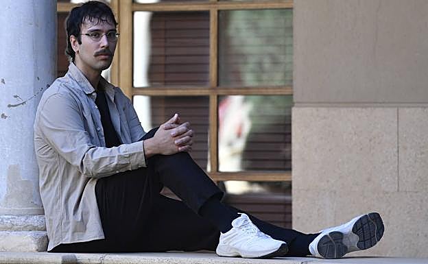 Andrés Luna, investigador predoctoral de la Fundación Séneca en el área de Filosofía.