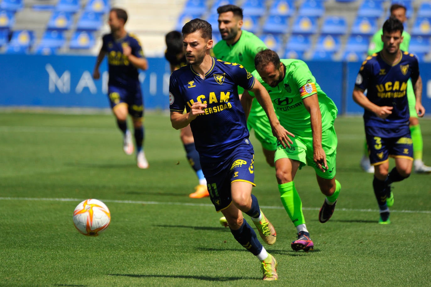 Fotos: El empate del UCAM CF frente al Atlético Baleares, en imágenes