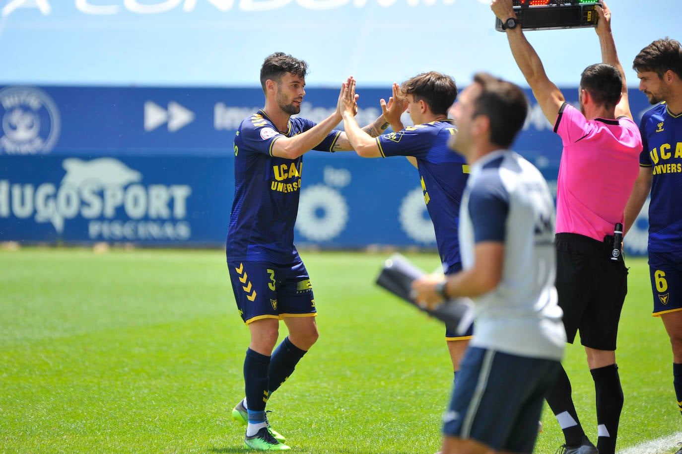 Fotos: El empate del UCAM CF frente al Atlético Baleares, en imágenes