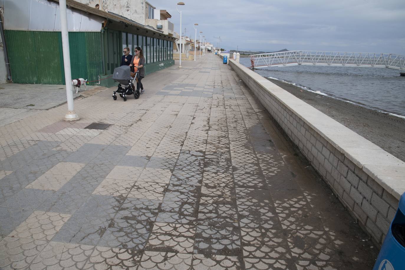 Fotos: Calles destrozadas en Los Nietos y Los Urrutias