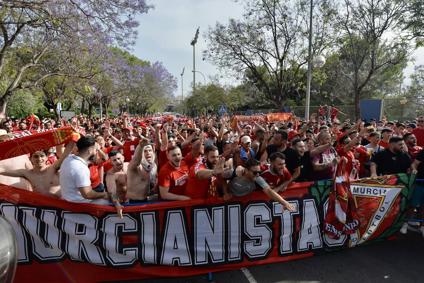 Fotos: Búscate en el viaje al Rico Pérez para el &#039;playoff&#039;