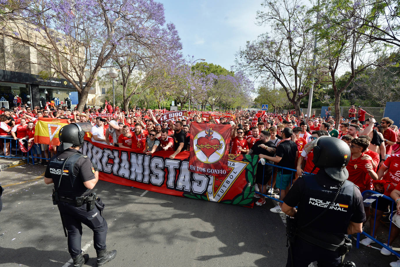 Fotos: Búscate en el viaje al Rico Pérez para el &#039;playoff&#039;