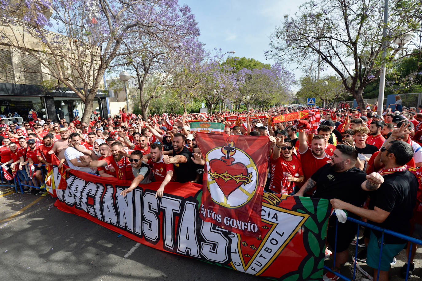 Fotos: Búscate en el viaje al Rico Pérez para el &#039;playoff&#039;