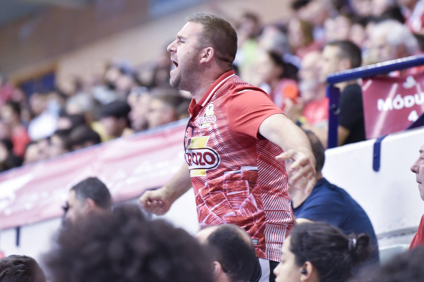 Fotos: Búscate en las gradsa del Palacio de los Deportes de Murcia