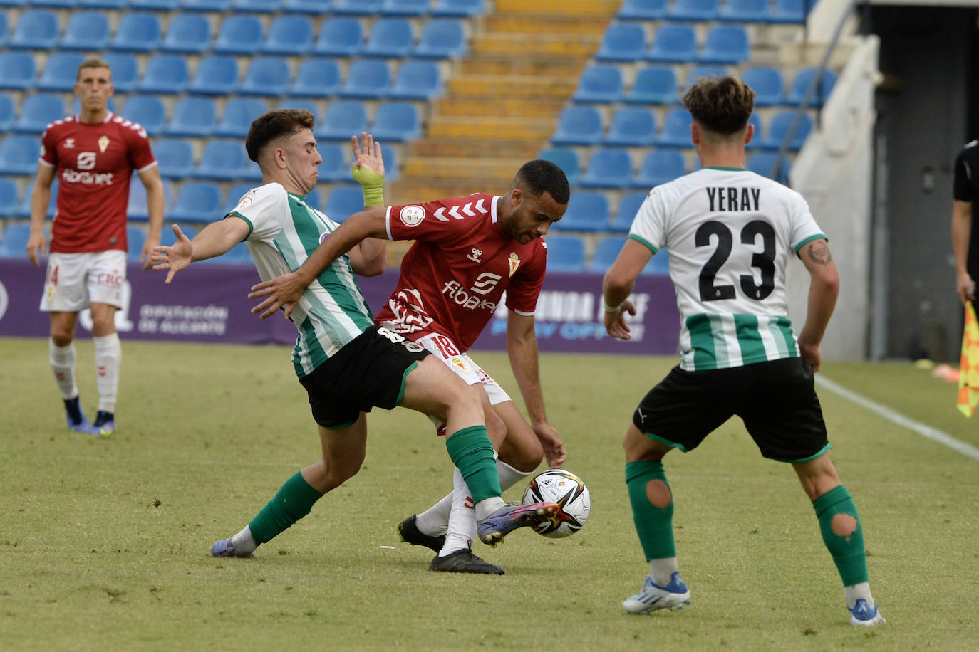 Fotos: La victoria del Real Murcia ante el Rayo Cantabria, en imágenes