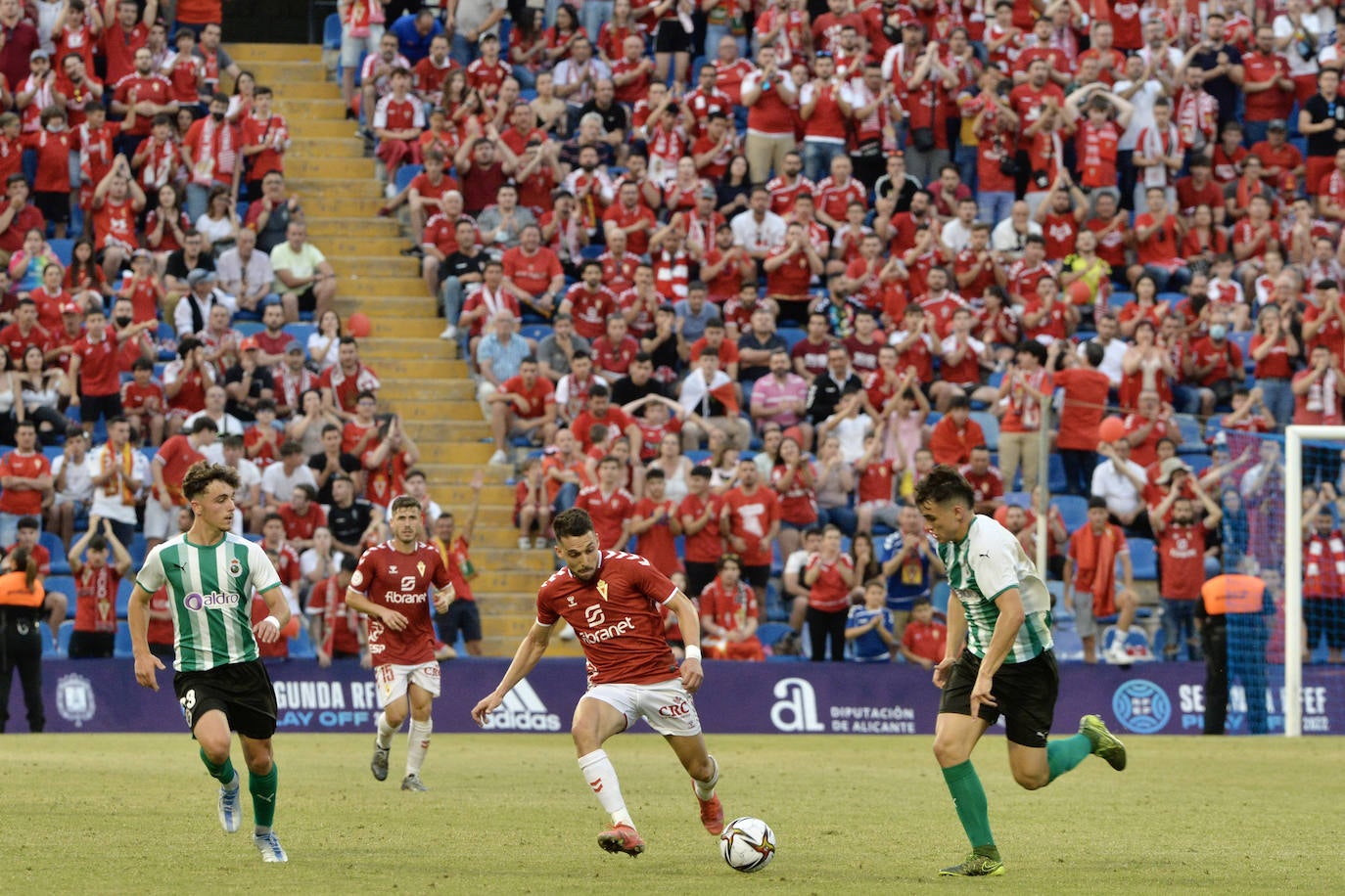 Fotos: La victoria del Real Murcia ante el Rayo Cantabria, en imágenes