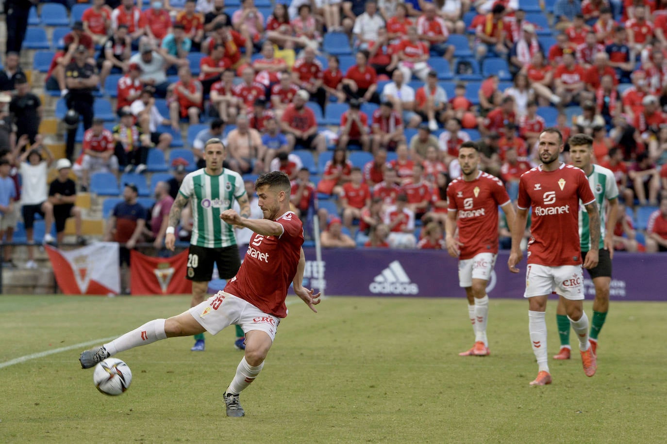 Fotos: La victoria del Real Murcia ante el Rayo Cantabria, en imágenes