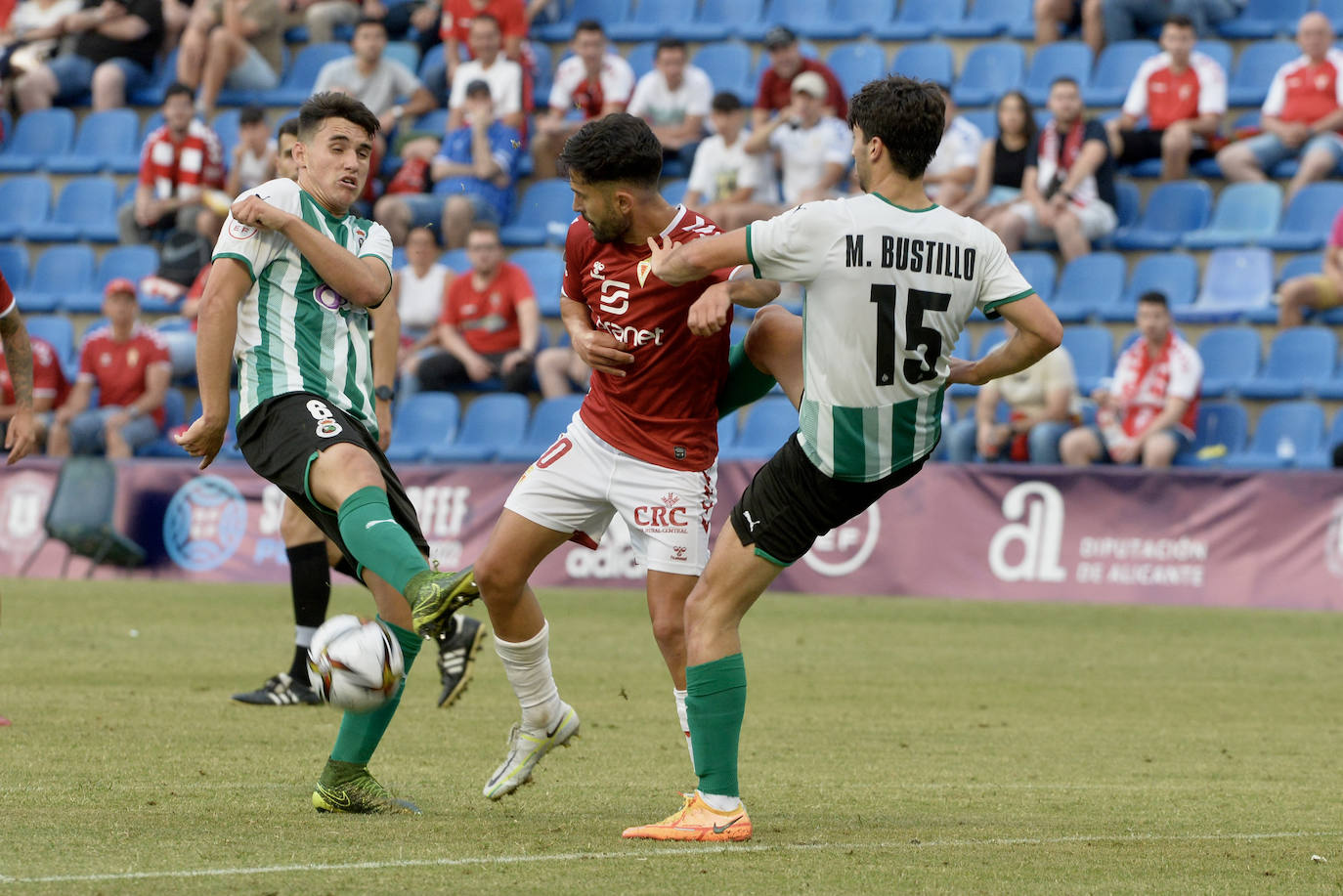 Fotos: La victoria del Real Murcia ante el Rayo Cantabria, en imágenes