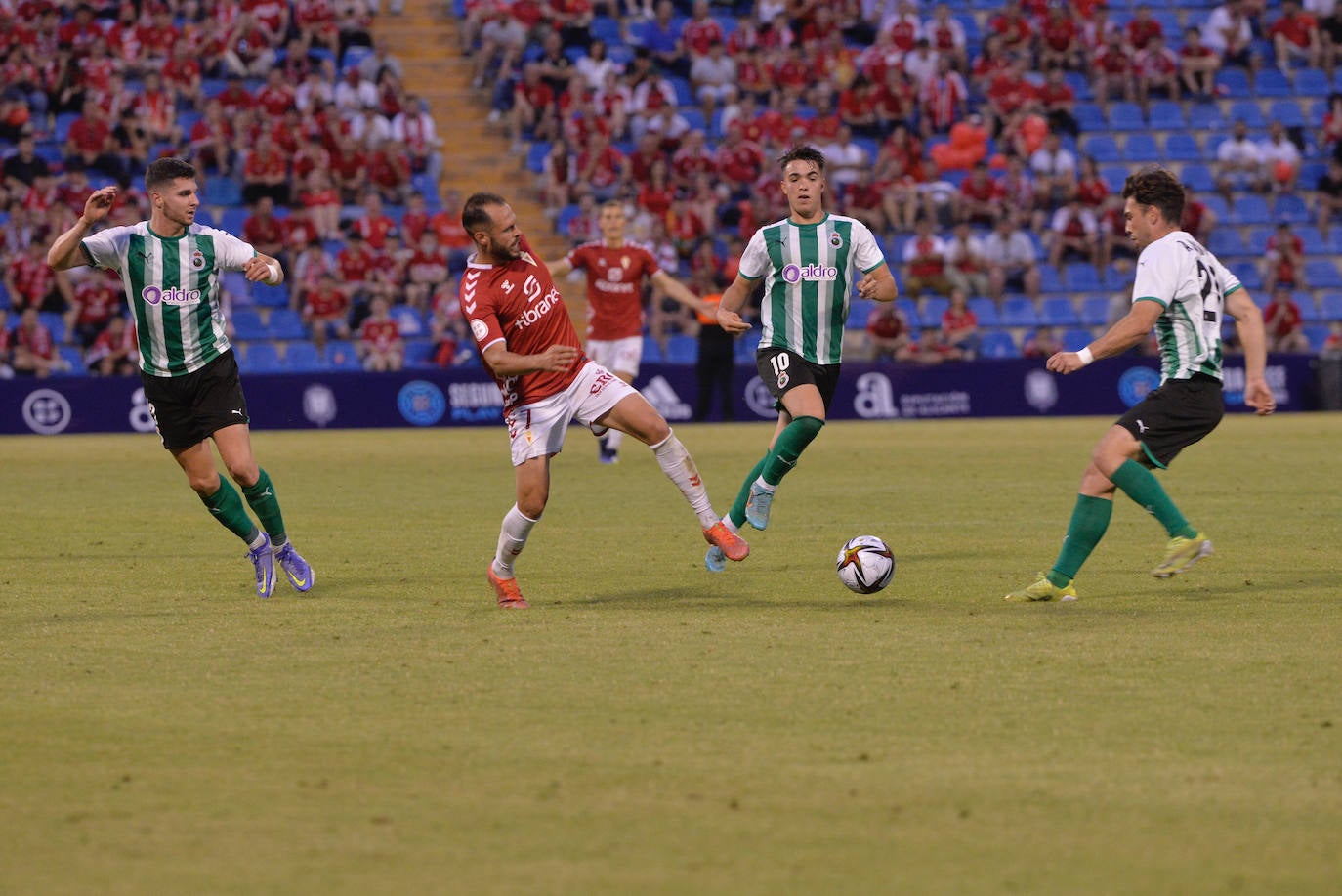 Fotos: La victoria del Real Murcia ante el Rayo Cantabria, en imágenes